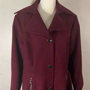 New CABERNET APT. 9 Women’s Fitted Wool Blend Peacoat - Sz 2X